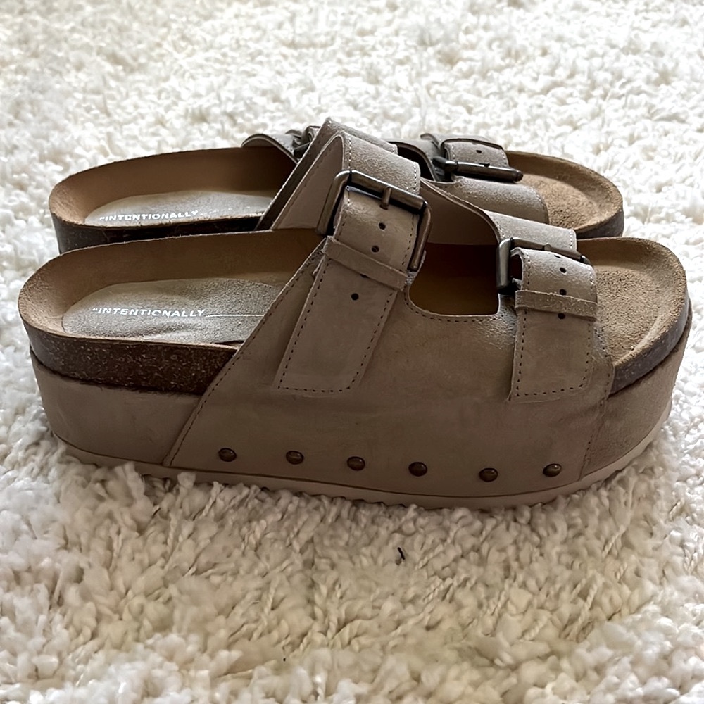 Free People Rule Breaker Flatform Sandals